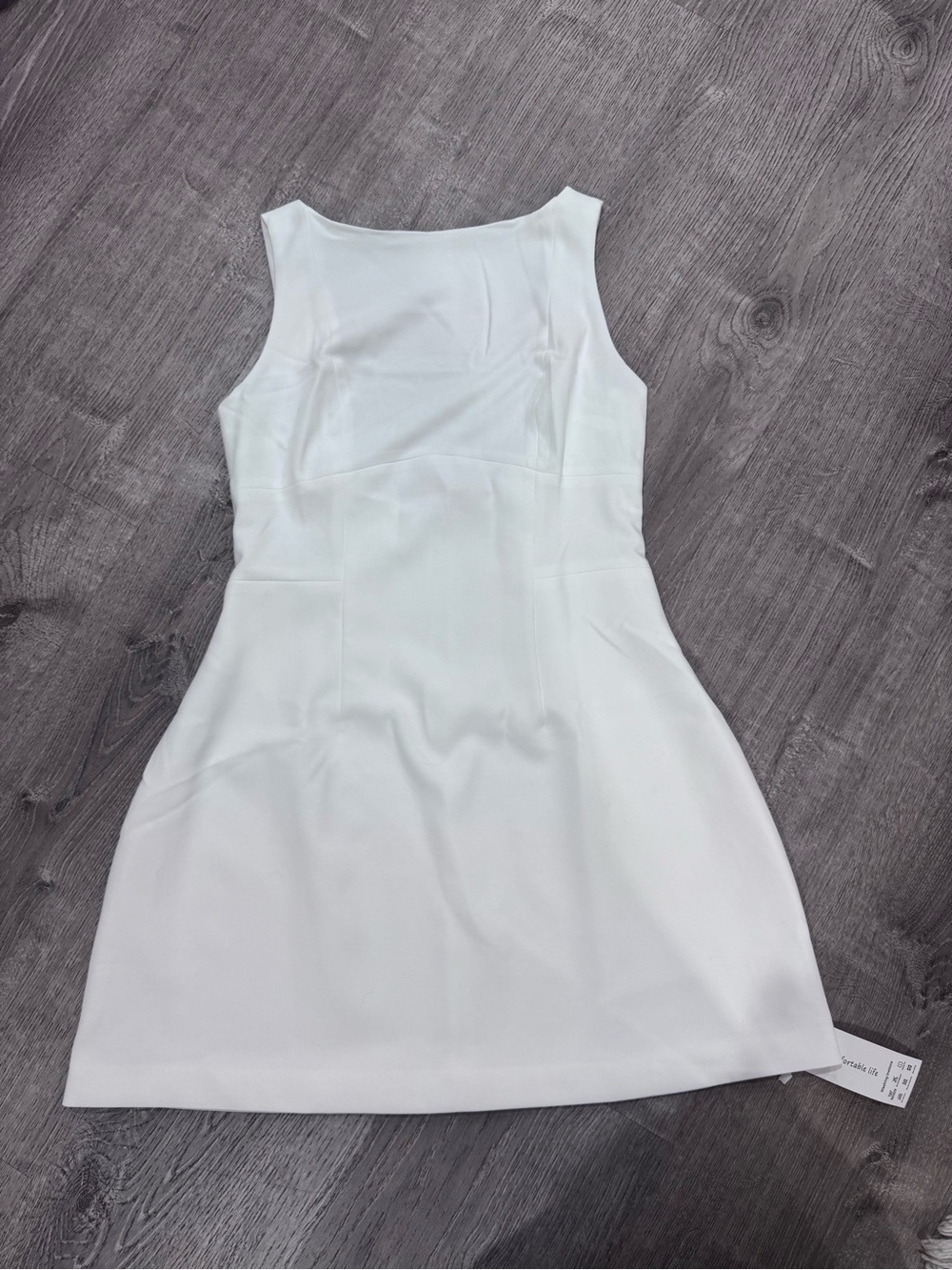 Classic White Mini Dress